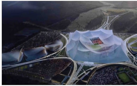 Here's where the biggest stadium in the world will be