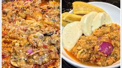 Ampesi and Garden Egg Stew