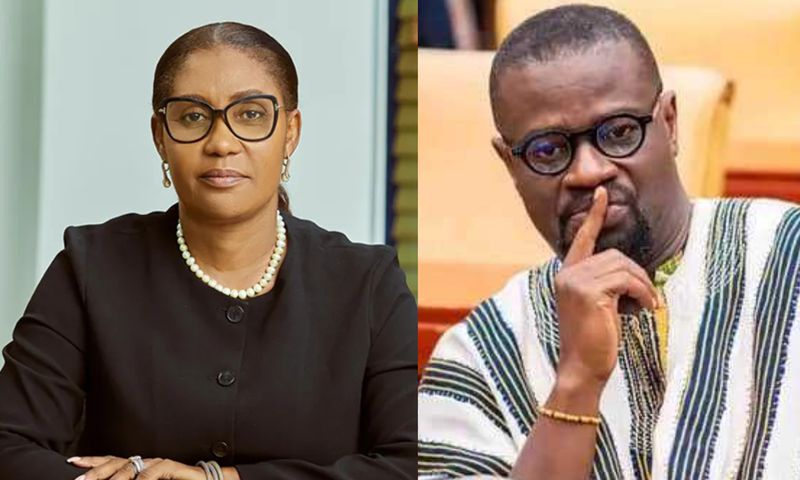 Victoria Emeafa Hardcastle and Frank Annoh-Dompreh