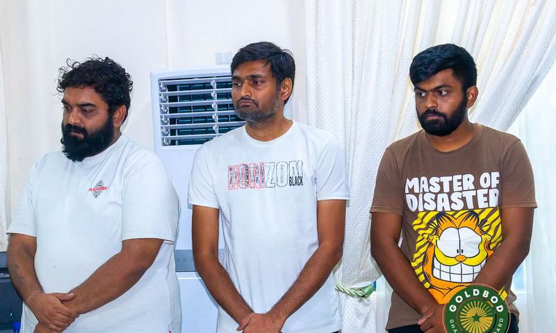3 Indians arrested for suspected gold smuggling