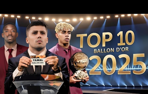 Ballon d’Or 2025 power rankings show surprise winner ahead of Lamine Yamal (Top 10)