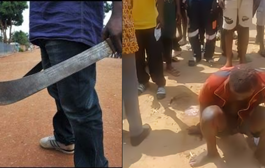 Mentally challenged man butchers stranger, attempts to hide body in gutter