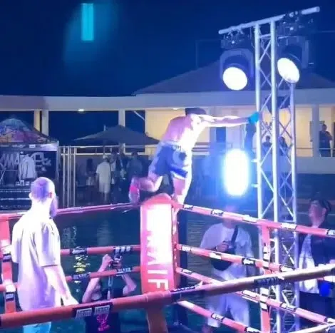 Russian boxer Ivan Parshikov