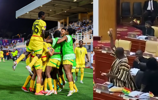 Minority MPs donate GH₵100,000 to Black Queens for winning Bronze at WAFCON (Video)