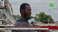 McDan’s Spintex warehouse demolished by alleged national security operatives (video)