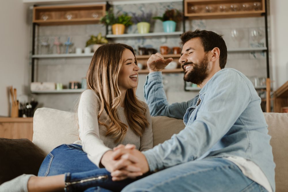 couple communicating