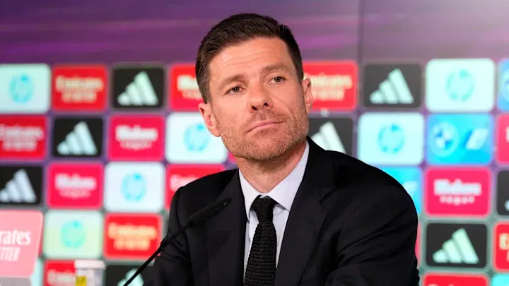 Real Madrid manager Xabi Alonso