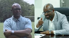 Professor Quartey and Kurt Okraku