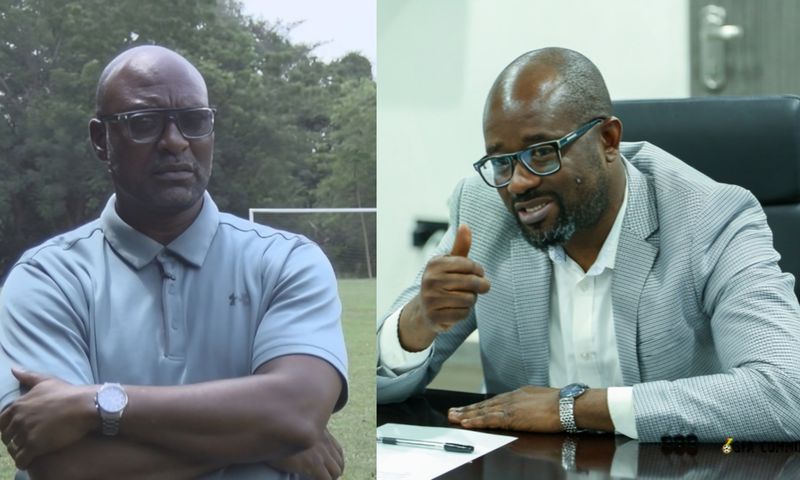 Professor Quartey and Kurt Okraku