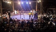 Chaos rock Bukom Boxing Arena, fans throw bottles, water at officials
