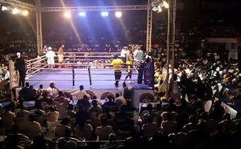 Chaos rock Bukom Boxing Arena, fans throw bottles, water at officials