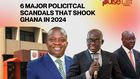 6 major political scandals that shook Ghana in 2024