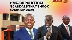 6 major political scandals that shook Ghana in 2024