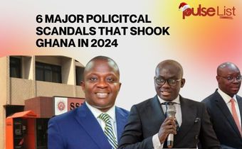 6 major political scandals that shook Ghana in 2024