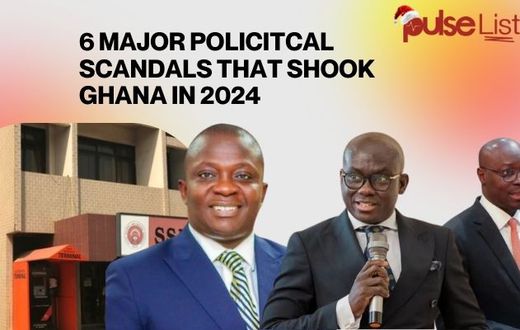 6 major political scandals that shook Ghana in 2024