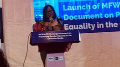 Women in media still face discrimination, often perpetrated online – Prof Audrey Gadzekpo