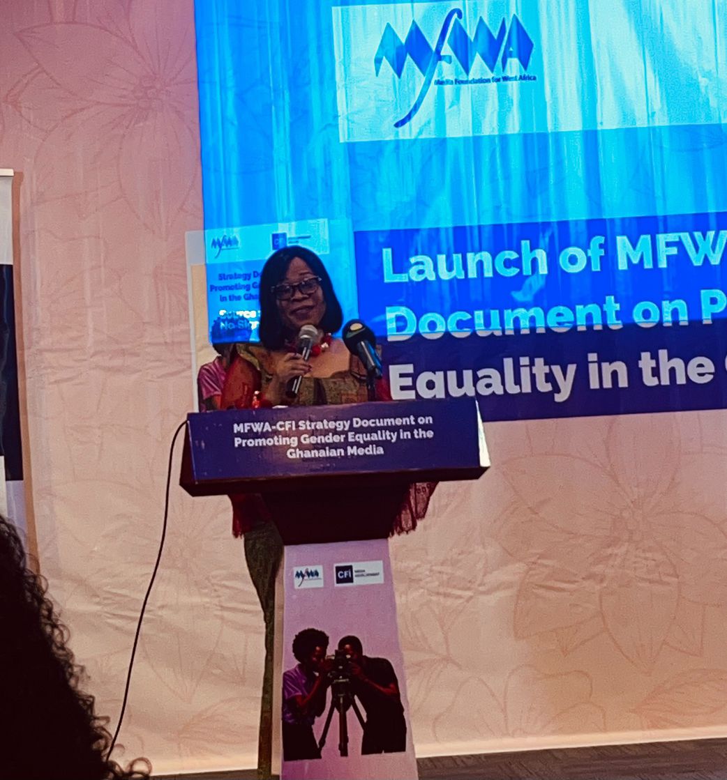 Women in media still face discrimination, often perpetrated online – Prof Audrey Gadzekpo