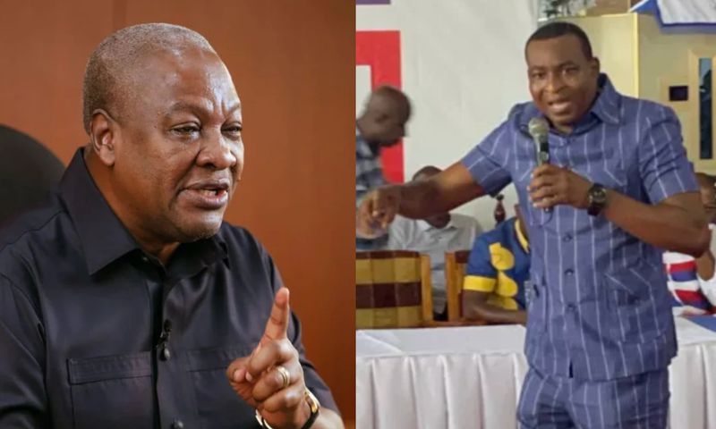 President John Mahama and Chairman Wontumi