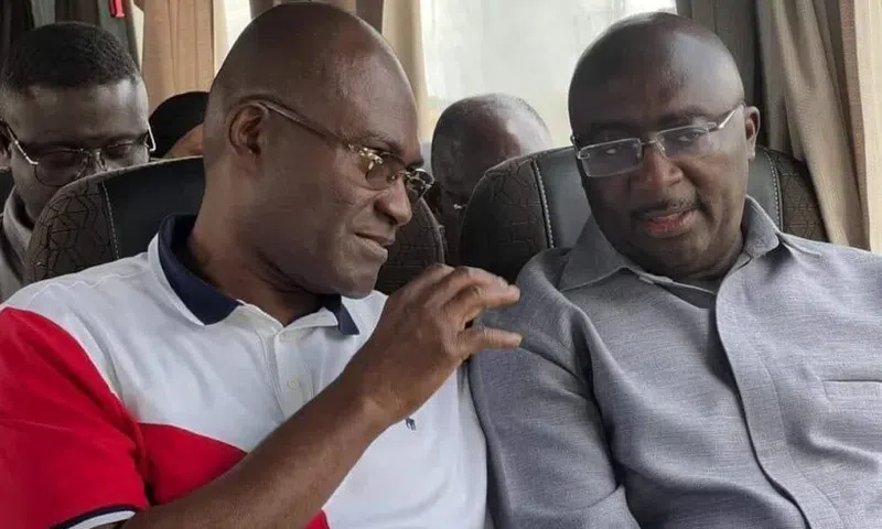 Kennedy Agyapong and Dr Mahamudu Bawumia