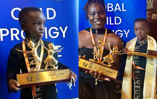 2-year-old Ghanaian artist Ace-Liam wins 2025 Global Child Prodigy Award