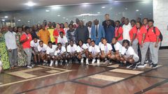 President Mahama shows off brilliant football knowledge in advice to Black Queens (Video)
