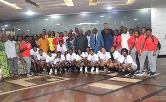 President Mahama shows off brilliant football knowledge in advice to Black Queens (Video)