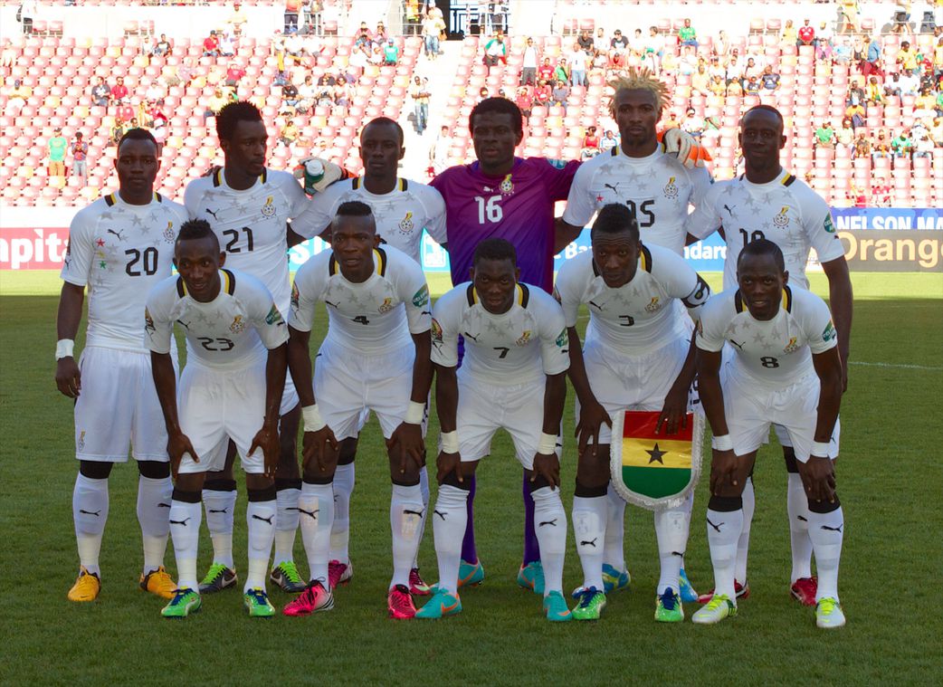 Fatau Dauda with Black Stars