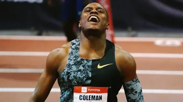 9. Christian Coleman (USA) – 9.86s 
