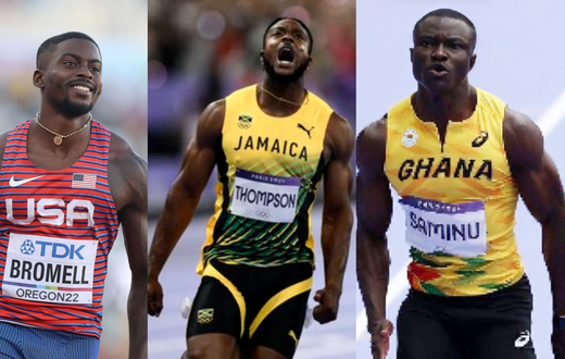 Top 10 fastest runners in the world 2025 - See where Ghana’s fastest man ranks