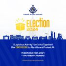 Police release phone numbers to call on December 7 for any election-related Issue