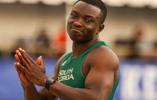 Saminu becomes world's fastest runner in 2025 after smashing Ghana's 100m record