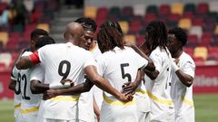 Ayew, 3 first-time scorers aid Ghana thrash Trinidad & Tobago for 3rd place in Unity Cup
