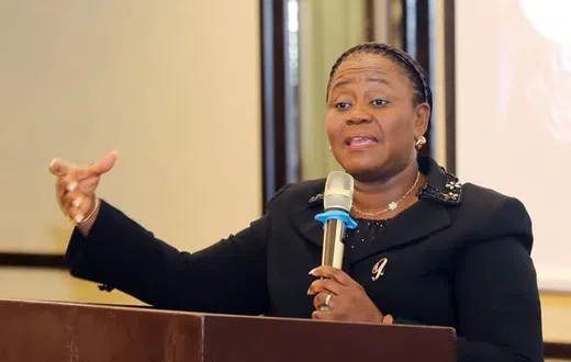 Suspended Chief Justice Torkonoo