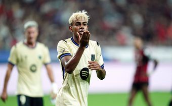 'Scoring in this shirt is a dream - Yamal reacts after Barcelona’s 7-3 win over FC Seoul | Seoul the Seoul World Cup Stadium South Korea 
Photo via Imago 8220_284678 Copyright: xSeokyongxLeex