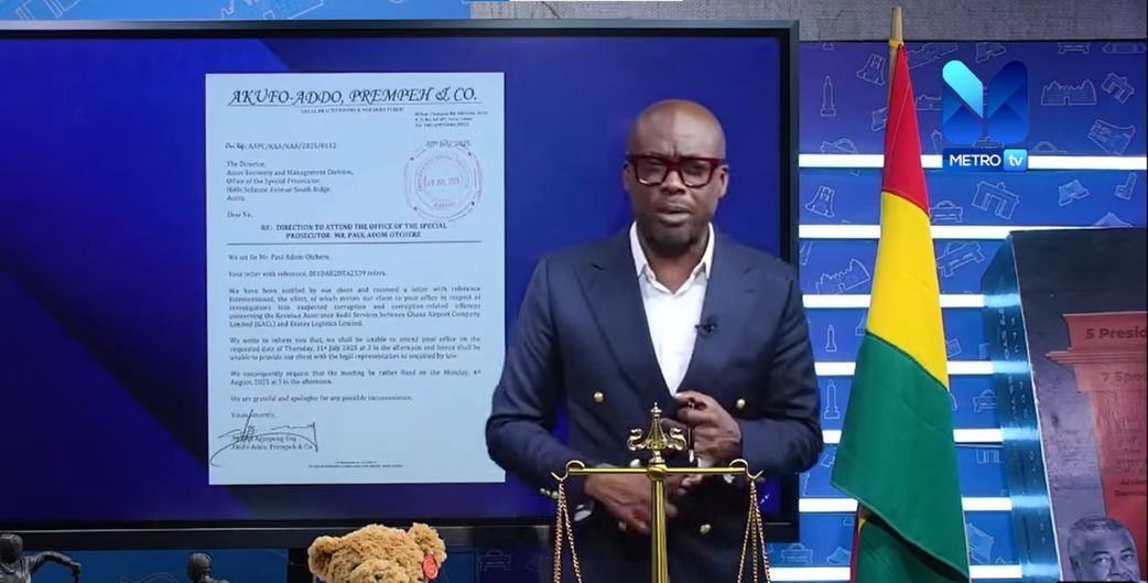 Paul Adom-Otchere appears before OSP today: All you need to know
