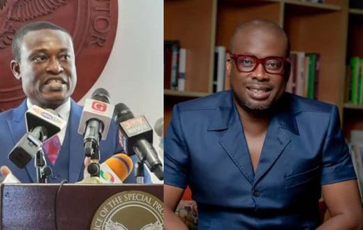 Kissi Agyebeng and Paul Adom-Otchere