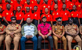 YEA, GNFS graduate 894 Fire Assistants with 60% salary boost