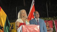 The Swiss Ambassador to Ghana, Her Excellency Ms Simone Giger