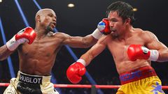 Reuters
Image caption,
Manny Pacquiao's defeat by Floyd Mayweather is one of eight he has suffered from 73 professional fights