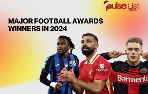 Major football awards winners in 2024