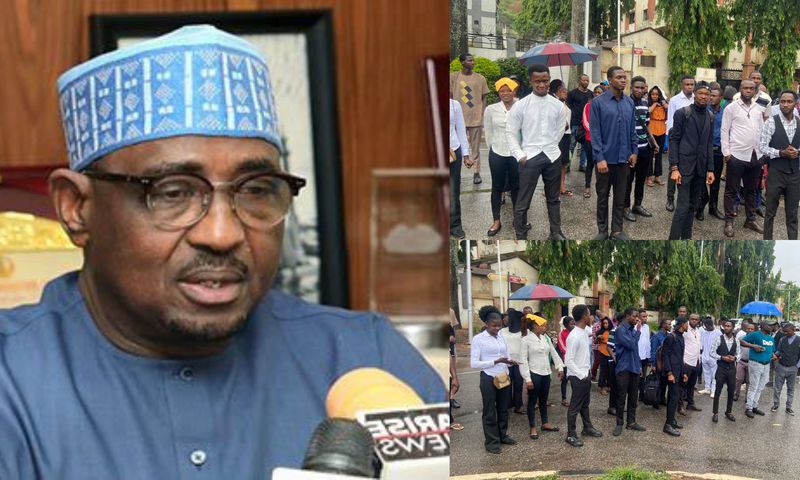 Activists defy heavy rain, demand probe of NMDPRA CEO over $5M 'corruption'