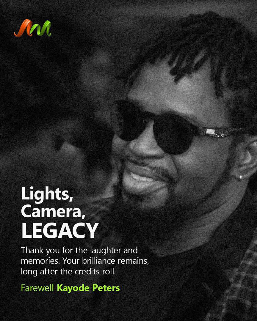 Nollywood mourns as Kayode Peters, creator of ‘My Flatmates’ passes on