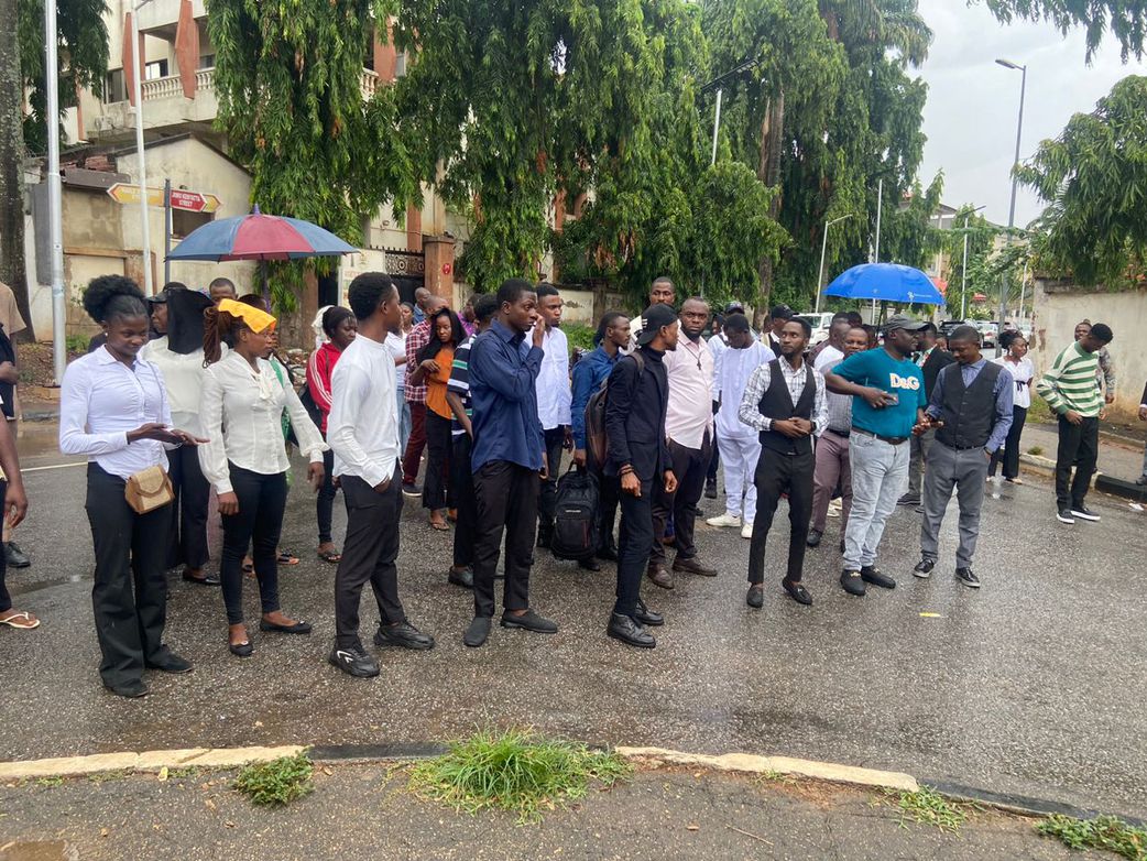 Activists defy heavy rain, demand probe of NMDPRA CEO over $5M 'corruption'