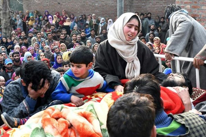 Kashmir-based rights monitors say 528 people have died this year from armed conflict in the disputed Himalayan territory claimed in full by both India and Pakistan, including 145 civilians