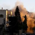 Israeli troops demolish the home of Islam Abu Hamid, a Palestinian who was arrested for the June killing of a soldier, completing a night-ling incursion into the Palestinian-controlled West Bank city of Ramallah