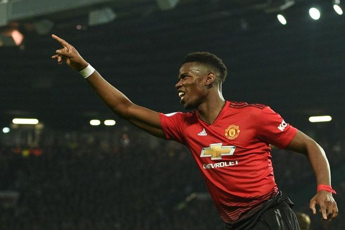 Paul Pogba scored his first goals for Manchester United in two months in the win over Huddersfield