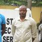 Mathew Adedoyin and his accomplice paraded by the DSS in Lagos. They are accused of kidnapping an American citizen
