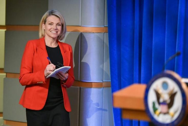 Heather Nauert became the spokeswoman of the State Department with no prior foreign policy experience