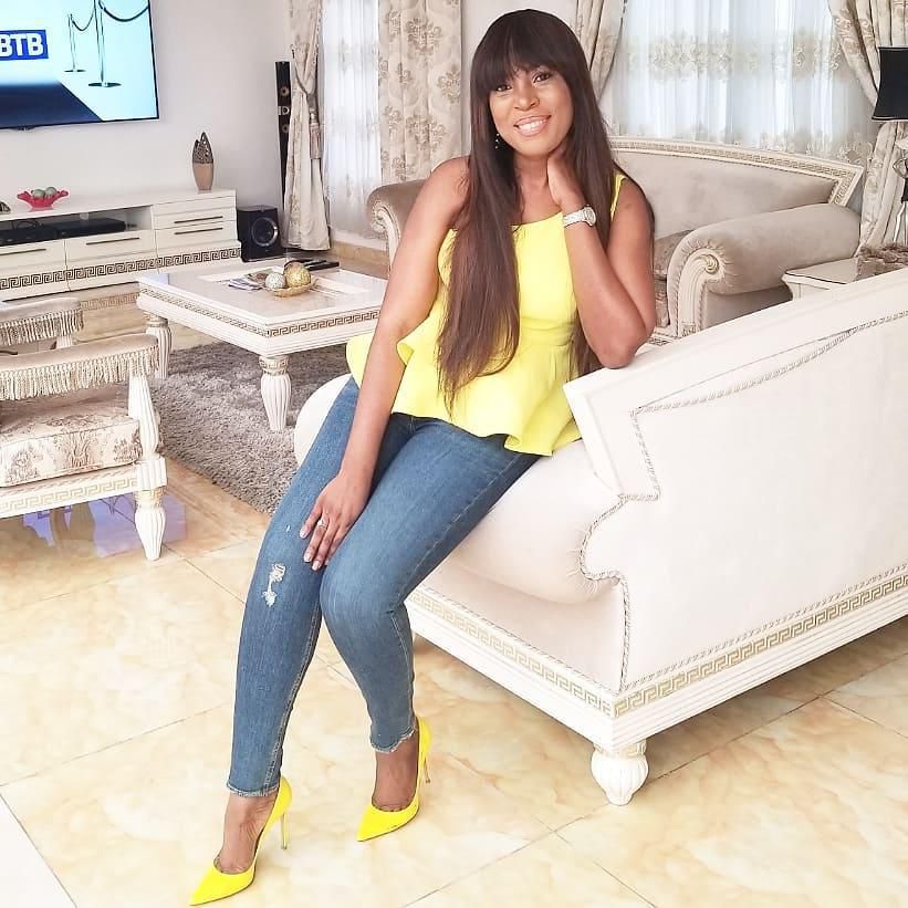Linda Ikeji is an excited one while commenting on the value of her Banana Island mansion.