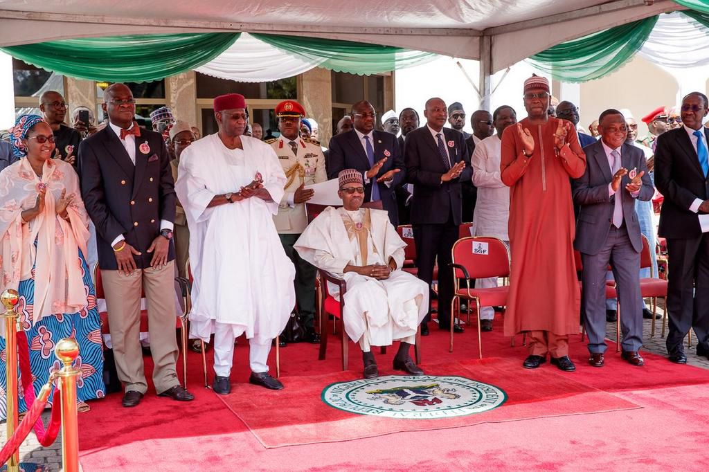 Pictures from Buhari's birthday celebration at the State House